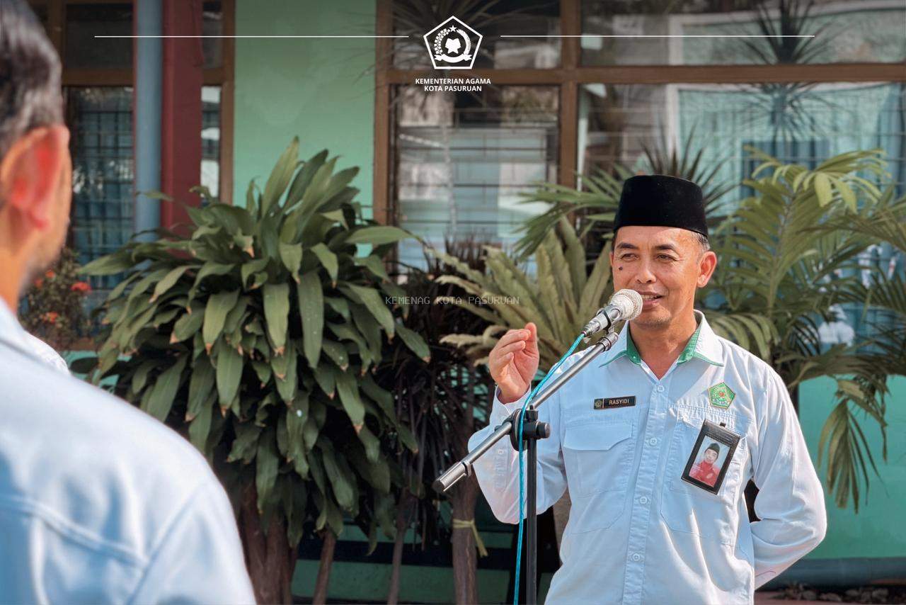 ASN Kemenag Kota Pasuruan Ikuti Apel Pagi, Tekankan Loyalitas dan Kedisiplinan