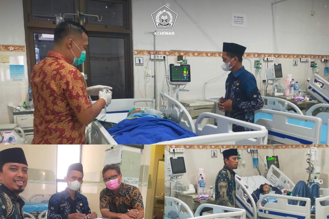 Sentuhan Spiritual di Ruang Kritis: Penyuluh Kemenag Kota Pasuruan Sapa Pasien ICU dan HCU