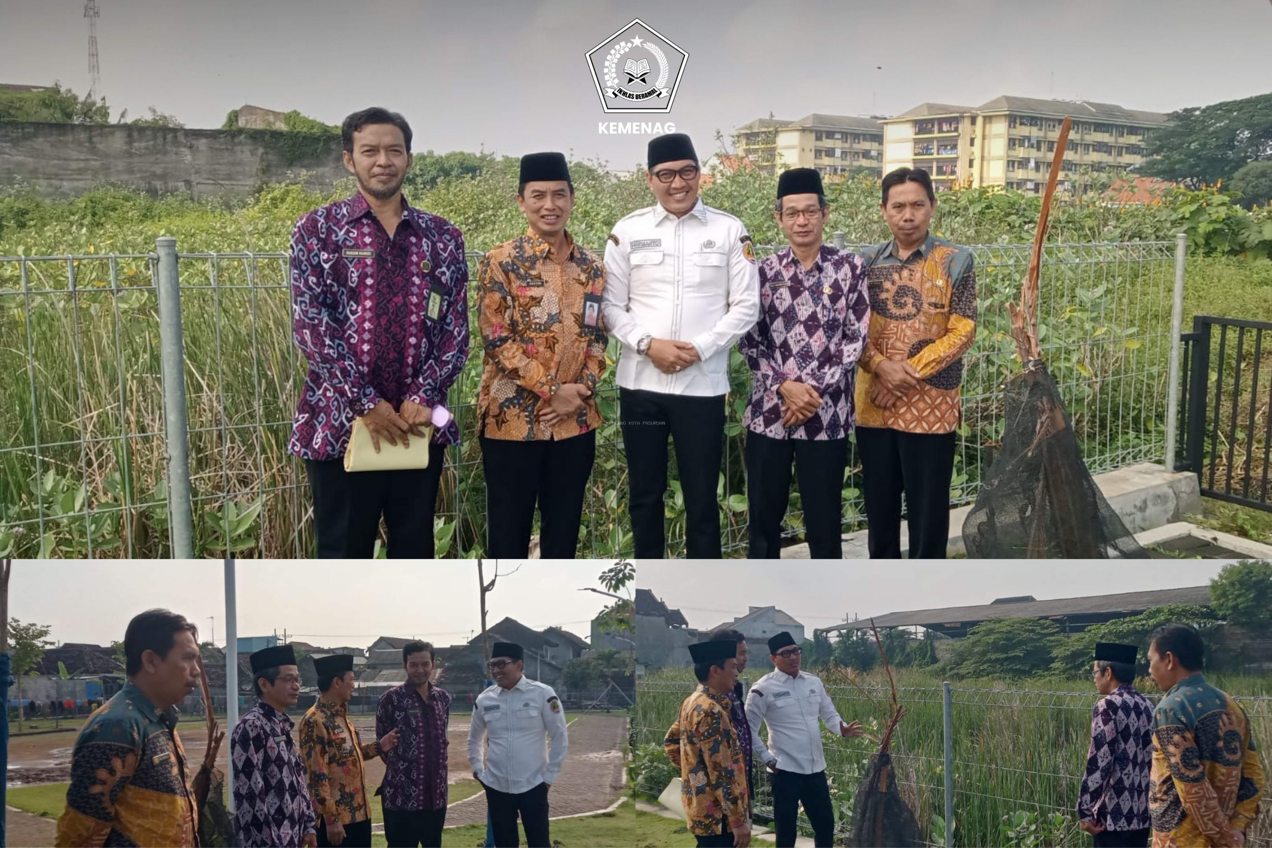 Survei Lokasi Hibah Tanah untuk KUA Panggungrejo, Sinergi Pemkot dan Kemenag Kian Menguat