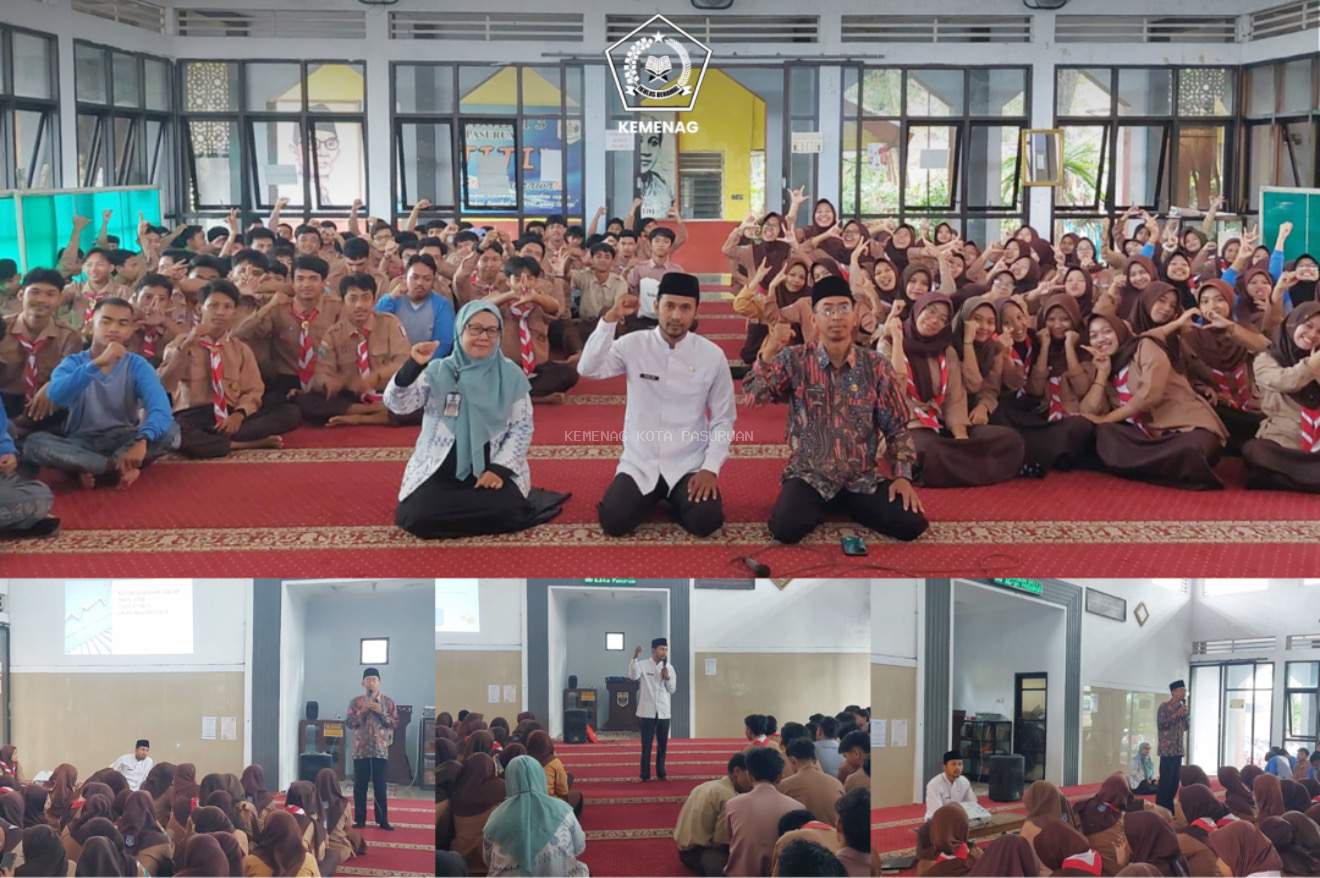 Kemenag Kota Pasuruan Gelar Penyuluhan BRUS : Bahas Sikap Inovatif, Etika Organisasi, dan Persiapan Ramadhan